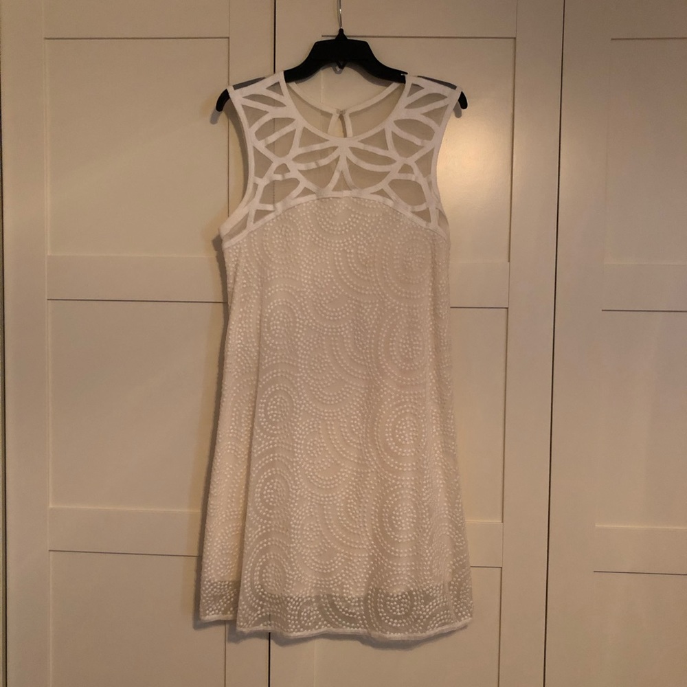 Chelsea & Violet white cocktail dress